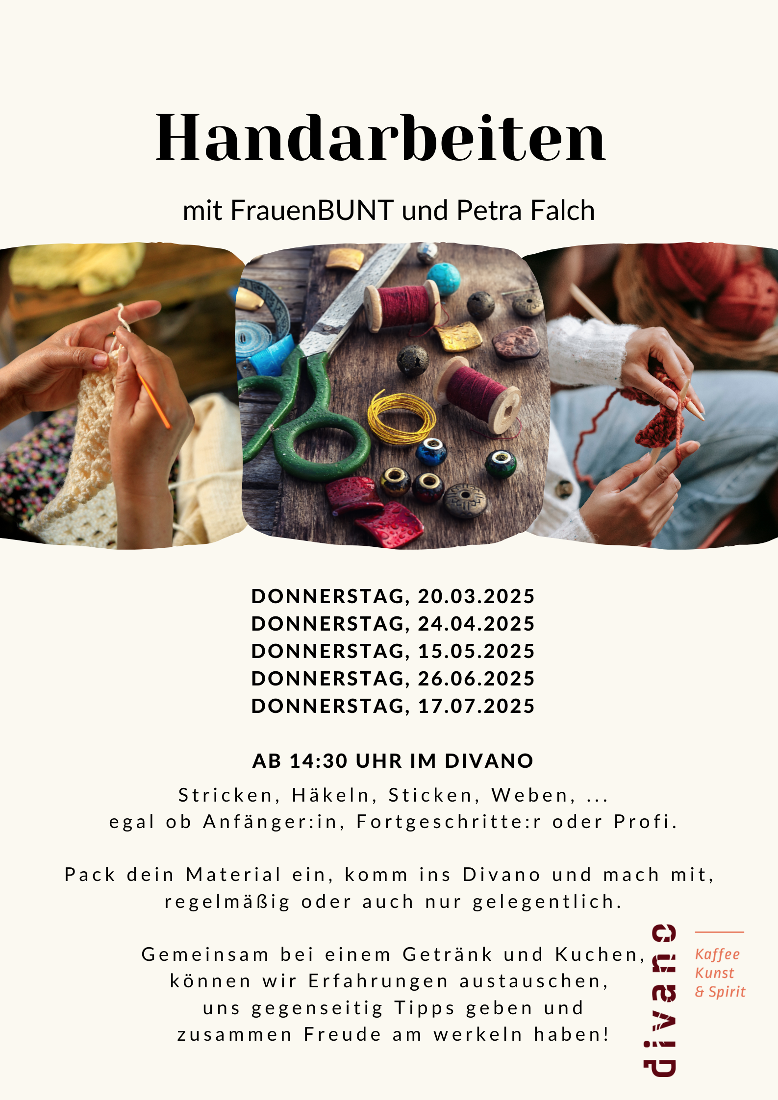 Handarbeits-Nachmittag - 1 Handarbeits-Nachmittag - 1