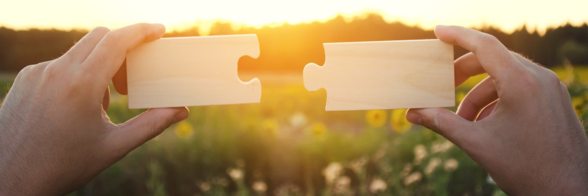 A man collects collects wooden puzzles at sunset. Concept of success, business solutions. Strategy and goal achievement. Making the right decision. Connection and partnership. Selective focus A man collects collects wooden puzzles at sunset. Concept of success, business solutions. Strategy and goal achievement. Making the right decision. Connection and partnership. Selective focus