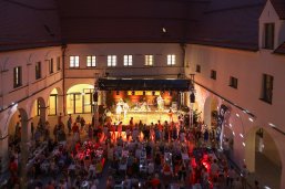 Wittelsbacher Schloss, Schlosshof Wittelsbacher Schloss, Schlosshof