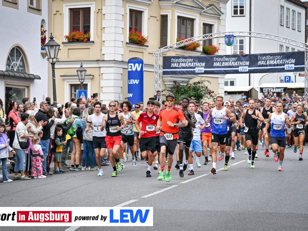 Große Begeisterung beim 23. Friedberger Halbmarathon