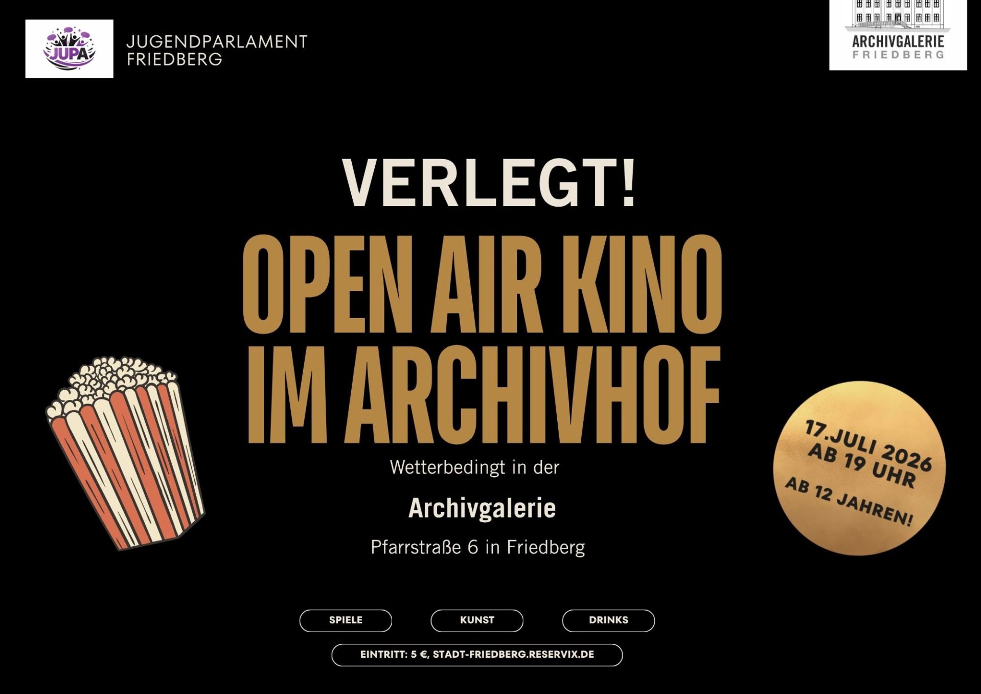 Open-Air Wochenende REGEN (A4 (Querformat)) - 1