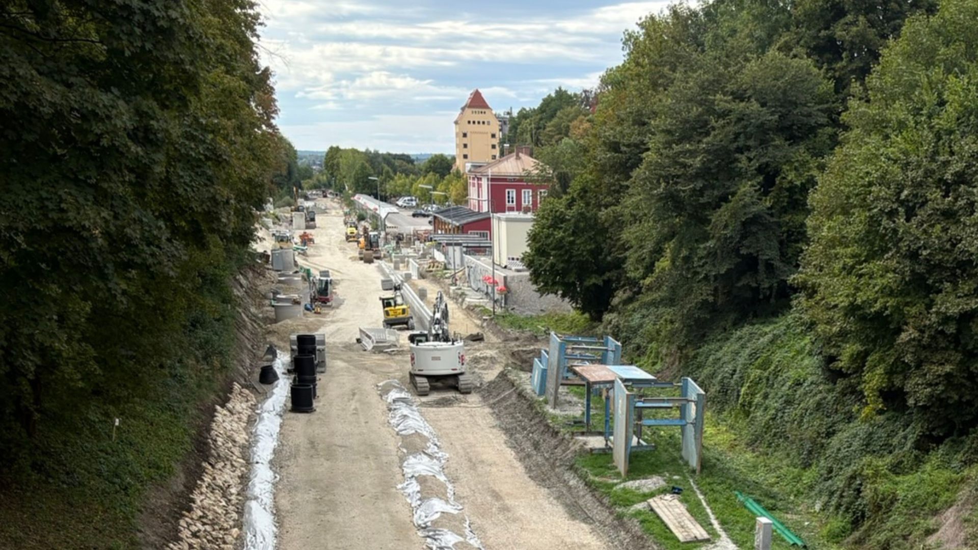 Bahnhof Sperrung für HP - 1