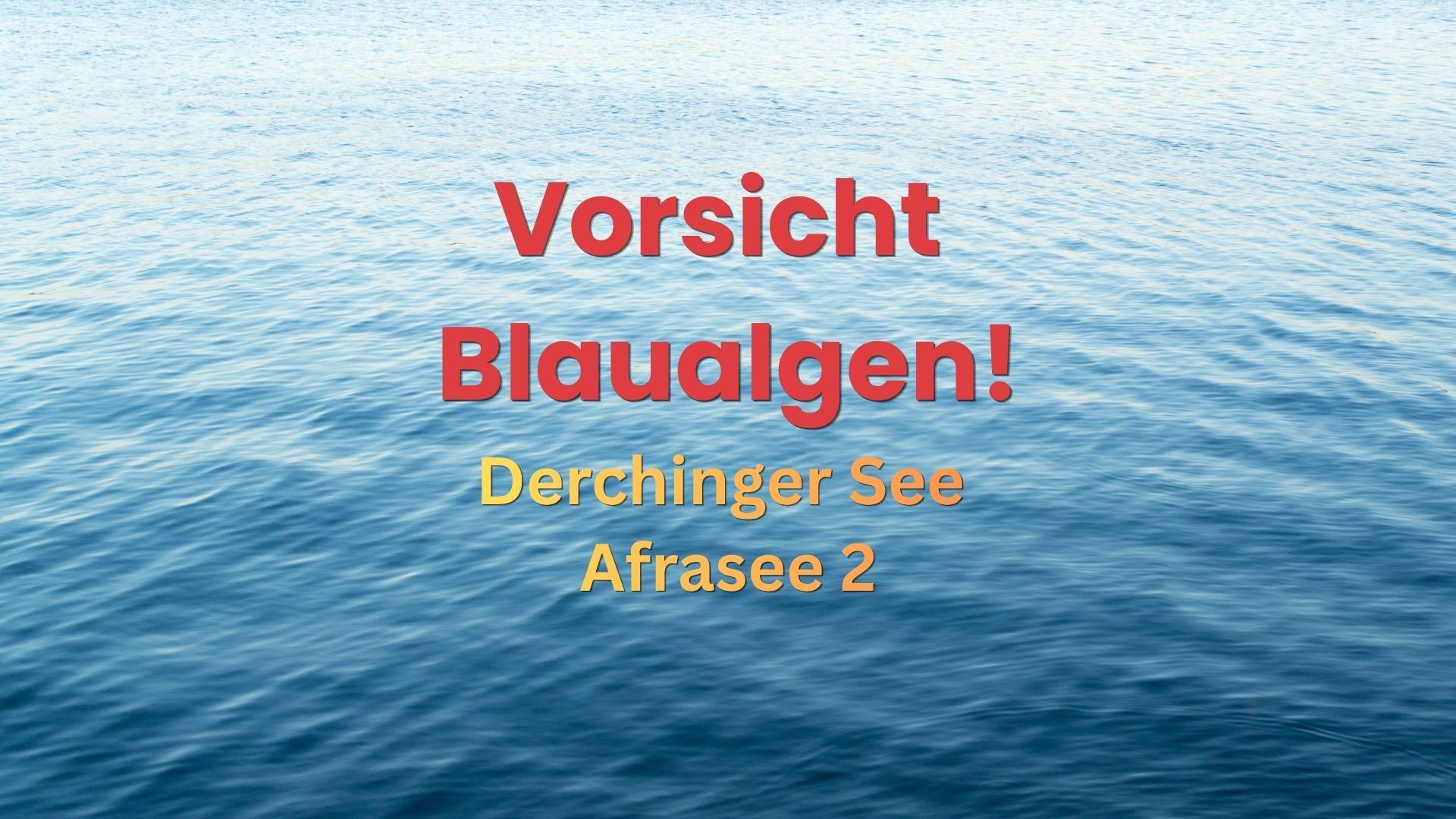 Blaualgen Homepage - 1